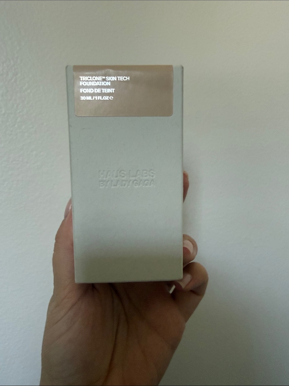 Haus Labs By Lady Gaga Foundation Box in Light Beige and Pale Gray